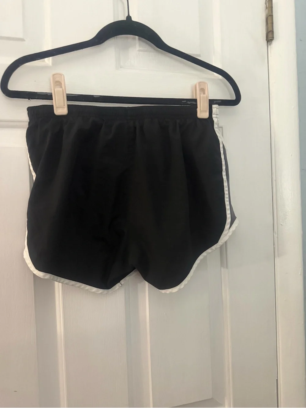 Nike Dri-FIT 10K Lined Running Shorts Black Gray Women’s Small
